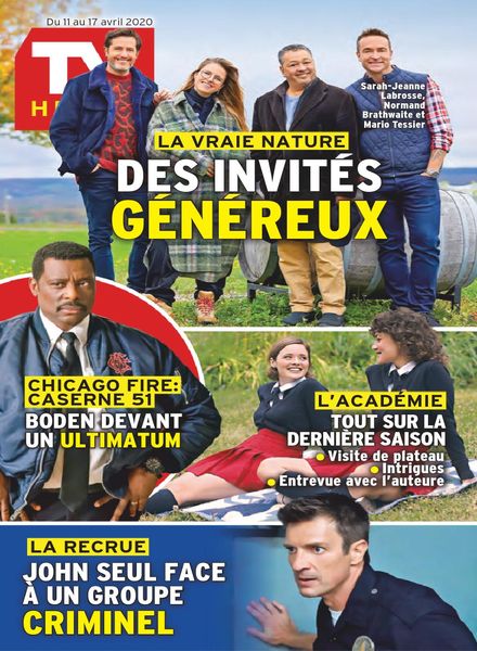 TV Hebdo – 11 avril 2020