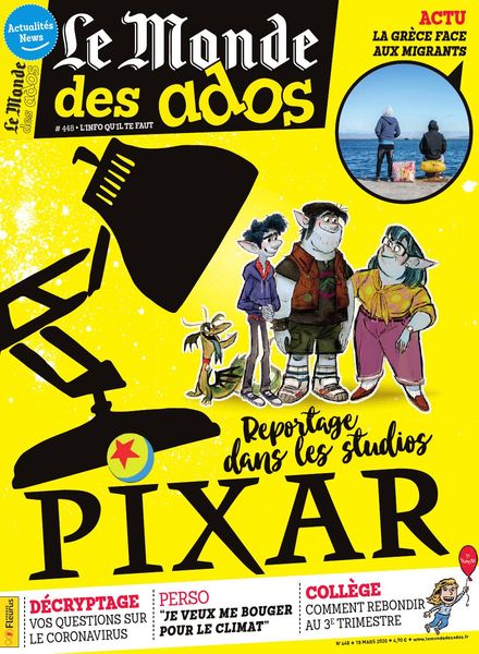 Le Monde des Ados – 18 mars 2020