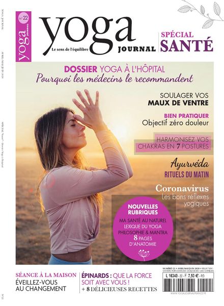 Yoga Journal France – mars 2020