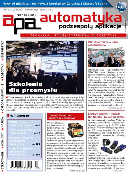Automatyka Podzespoly Aplikacje – Marzec 2020