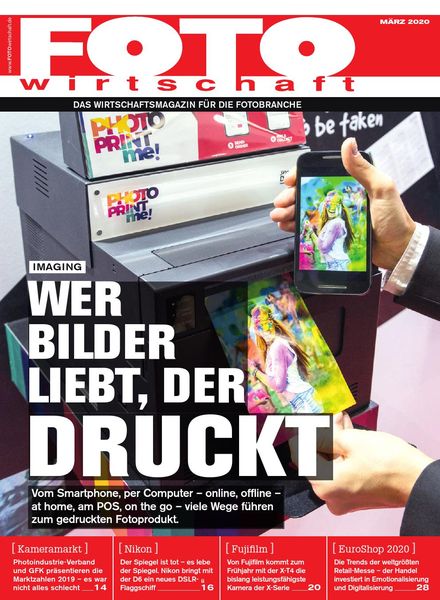 Fotowirtschaft – Marz 2020