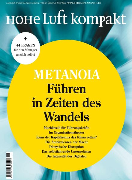 Hohe Luft Kompakt – Nr.1 2020