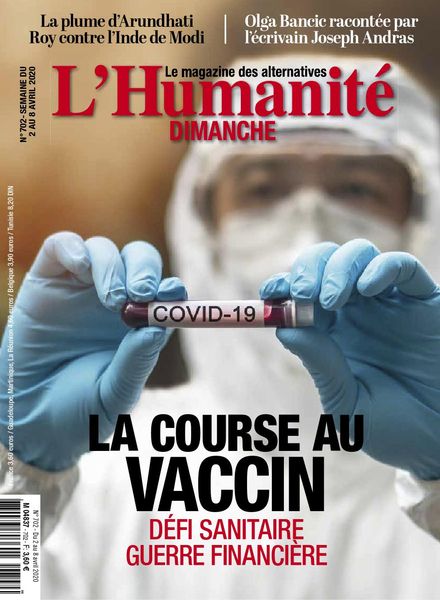 L’Humanite Dimanche – 2 Avril 2020