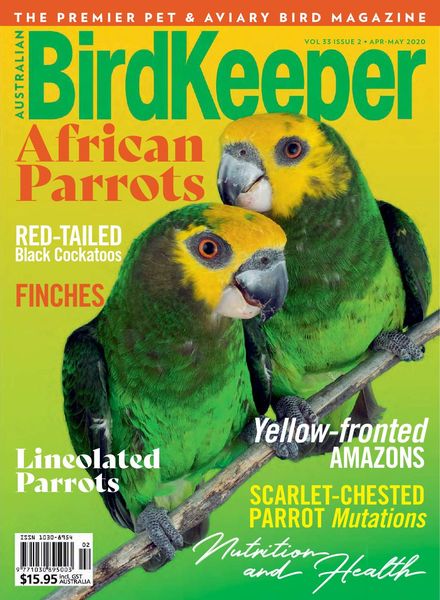Australian Birdkeeper – April-May 2020