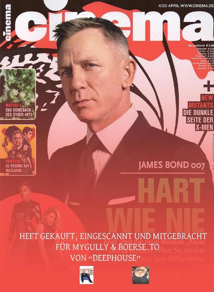 Cinema Germany – April 2020