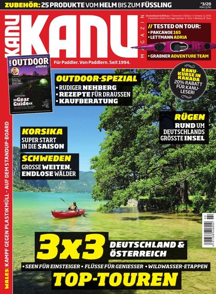 Kanu Magazin – Mai-Juni 2020