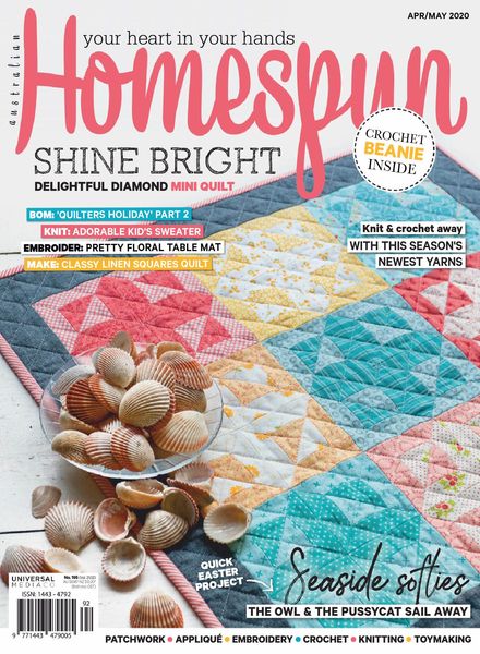 Australian Homespun – April 2020