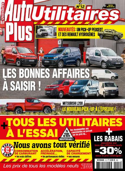 Auto Plus – Hors-Serie Utilitaires – mars 2020