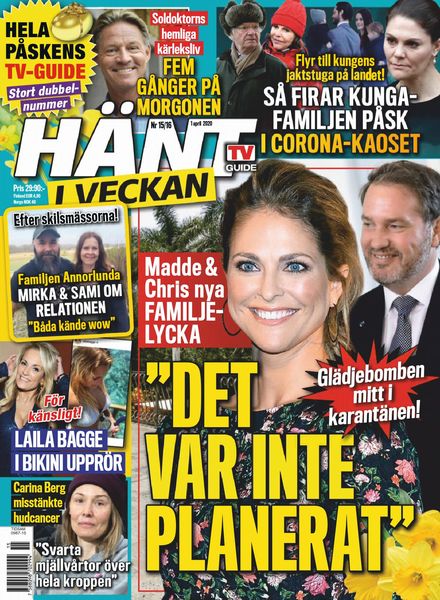 Hant i Veckan – 01 april 2020