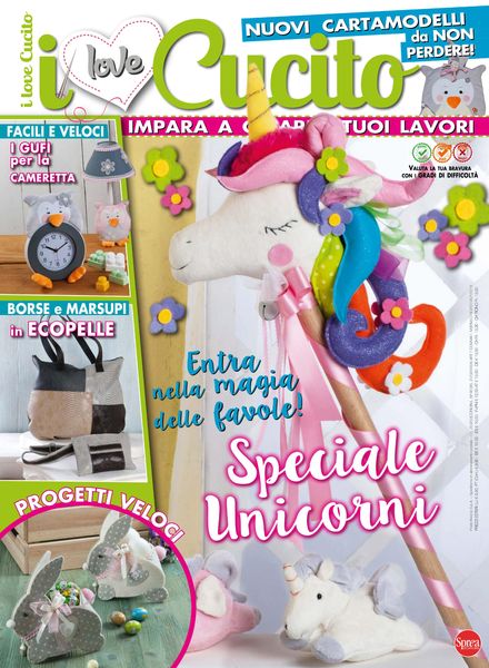 I Love Cucito – Aprile-Maggio 2020