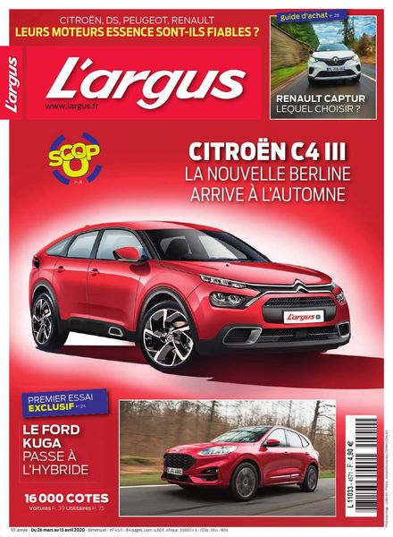 L’Argus – 26 mars 2020