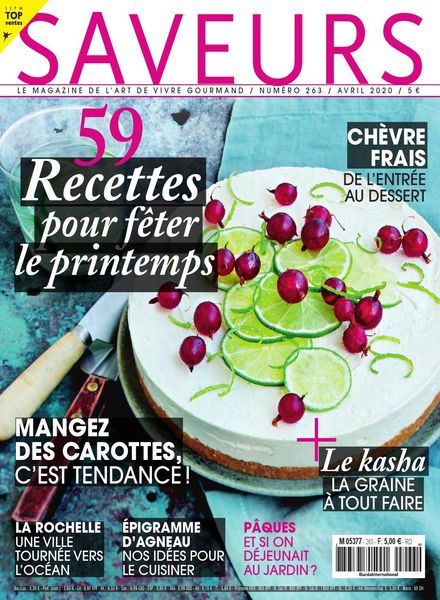 Saveurs France – Avril 2020