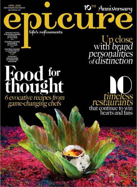 epicure Singapore – April 2020