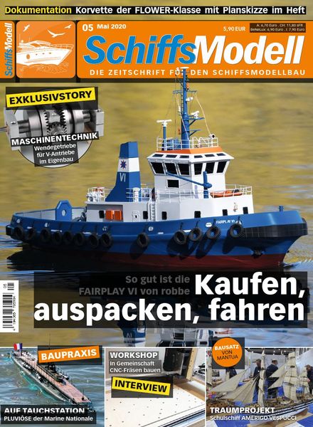 SchiffsModell – Mai 2020