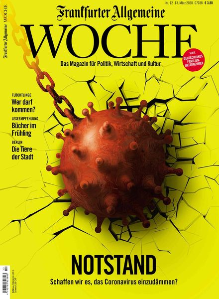 Frankfurter Allgemeine Woche – 13 Marz 2020