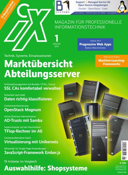 iX Magazin – Januar 2019