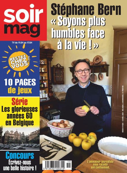 Le Soir Magazine – 13 avril 2020