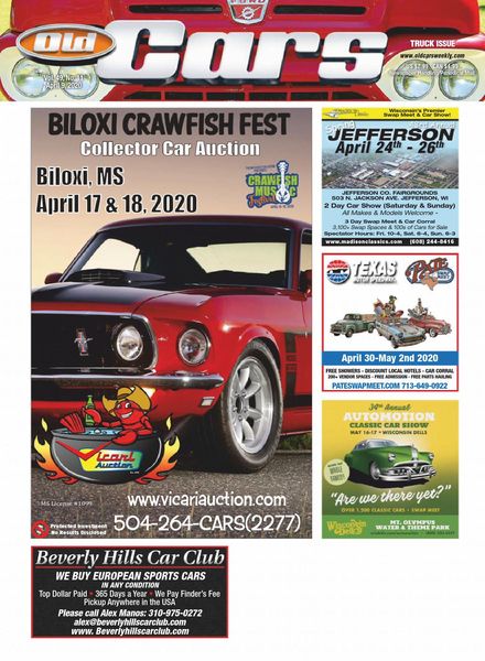 Old Cars Weekly – 09 April 2020