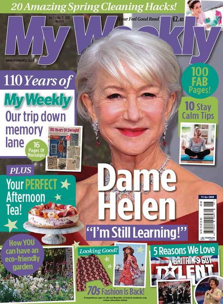 My Weekly – 07 April 2020