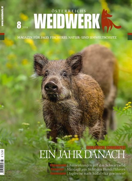Weidwerk – August 2018