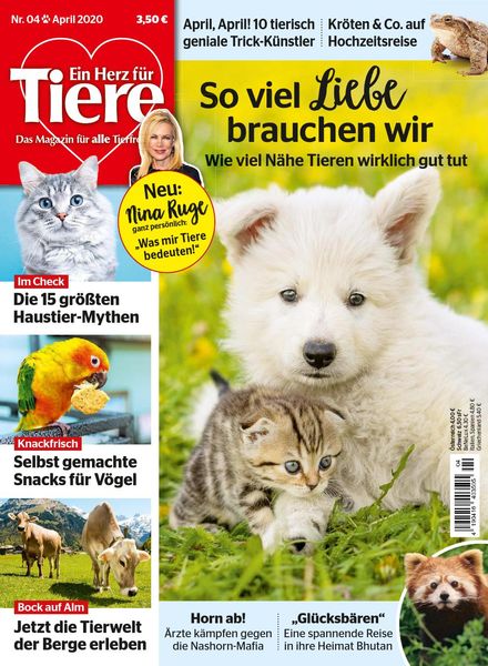 Ein Herz fur Tiere – Marz 2020