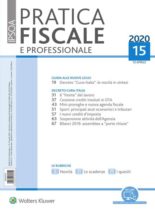 Pratica Fiscale e Professionale – 13 Aprile 2020