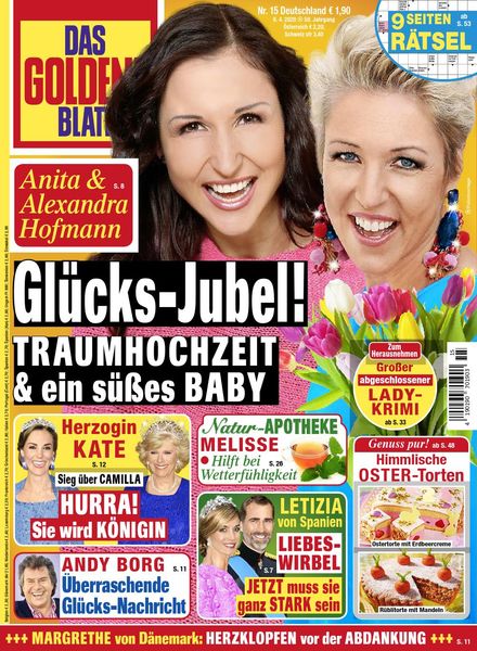 Das Goldene Blatt – 06 April 2020