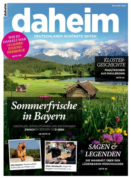 Daheim – Mai-Juni 2020