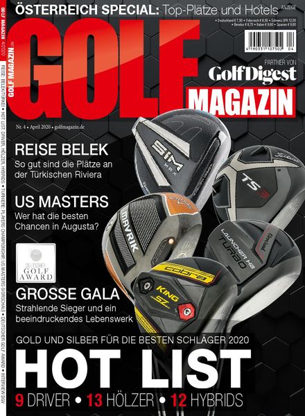 Golf Magazin – Marz 2020