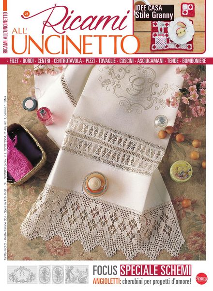 Ricami all’Uncinetto – Aprile-Maggio 2020