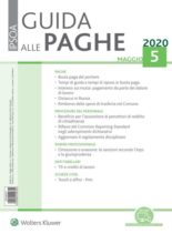 Guida alle paghe – Maggio 2020