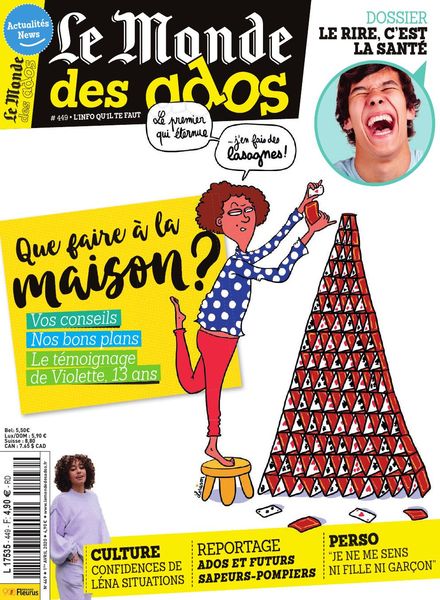 Le Monde des Ados – 01 avril 2020