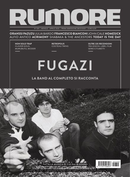 Rumore – Aprile 2020