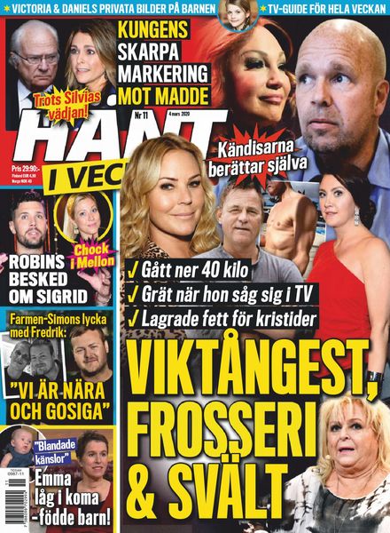 Hant i Veckan – 04 mars 2020