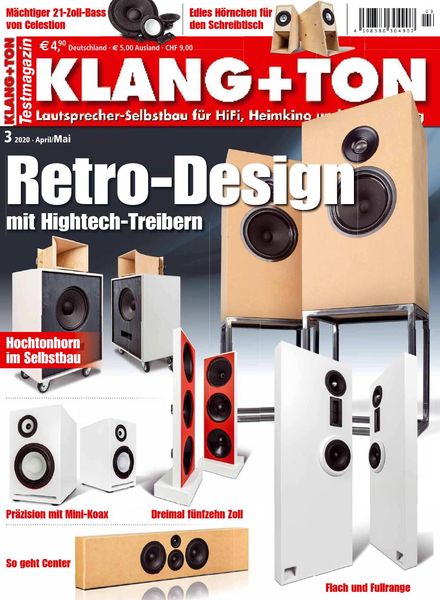 Klang & Ton – April-Mai 2020