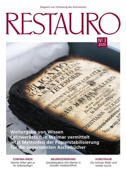 Restauro – Mai 2020