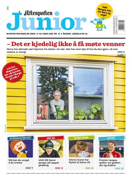 Aftenposten Junior – 17 mars 2020