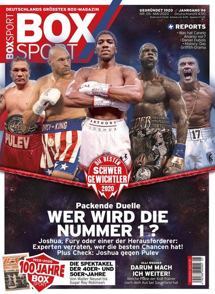 BoxSport – Mai 2020