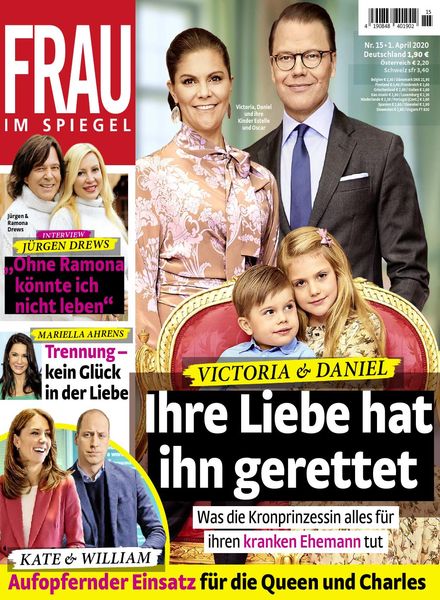 Frau im Spiegel – 01 April 2020