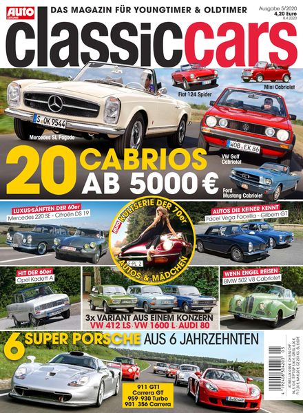 Auto Zeitung Classic Cars – Mai 2020