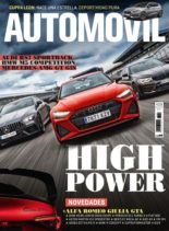 Automovil Espana – abril 2020
