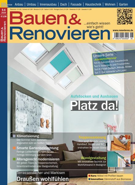 Bauen & Renovieren – Mai-Juni 2020