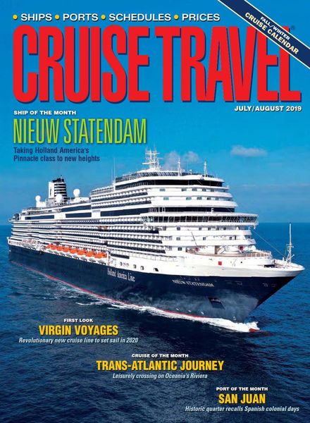 Cruise Travel – July-August 2019