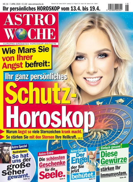Astrowoche – 7 April 2020