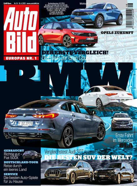 Auto Bild Germany – 16 April 2020