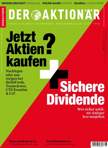 Der Aktionar – 08 April 2020