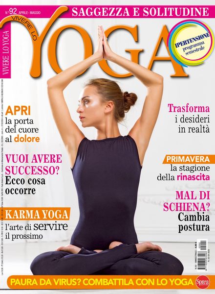 Vivere lo Yoga – Aprile-Maggio 2020