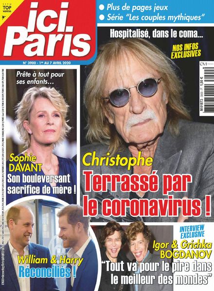 Ici Paris – 01 avril 2020