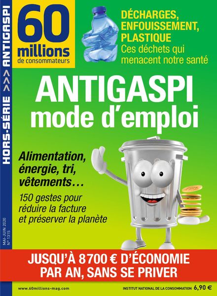 60 Millions de Consommateurs – Hors-Serie – Mai-Juin 2020