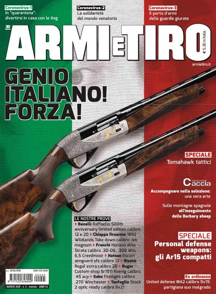 Armi e Tiro – Maggio 2020